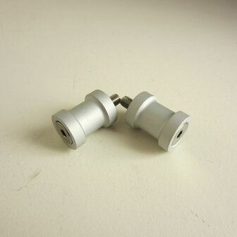 Yamaha YZF Paddock bobbins M6 Silver