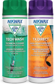 NIKWAX DUO PACK, TECH-WASH/TX.