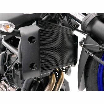 RADIATORCOVER ZWART EVOTECH PERFORMANCE YAMAHA MT-07 &#039;18-