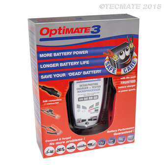 Tecmate Optimate 3 acculader