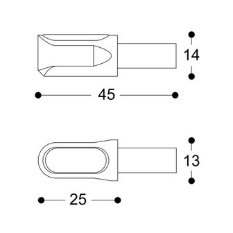 Barracuda LED B-LUX knipperlichten