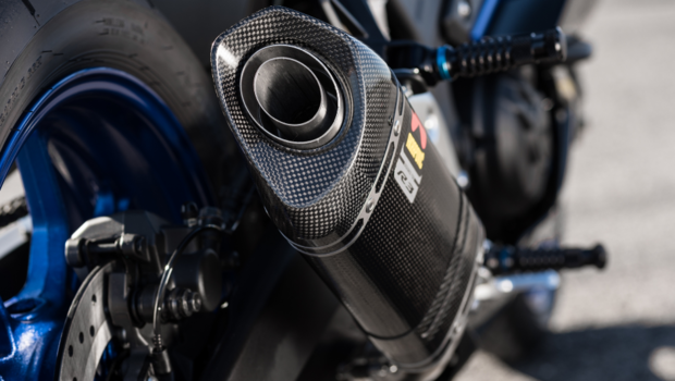 Akrapovic slip-on titanium uitlaatdemper voor YZF-R3/MT-03 (EU4) 