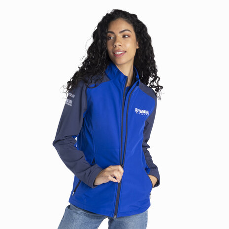 Paddock Blue softshell jas voor dames