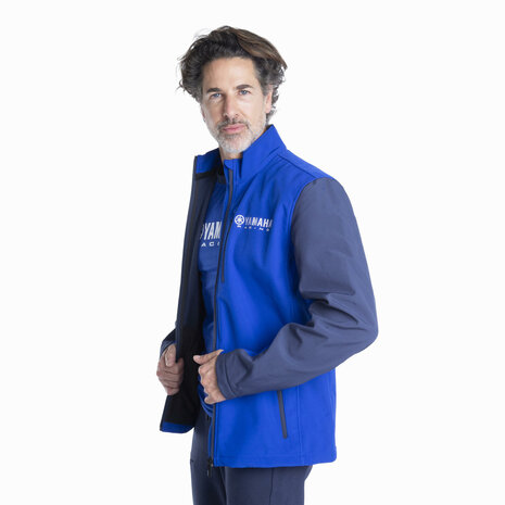 Paddock Blue softshell jas voor heren