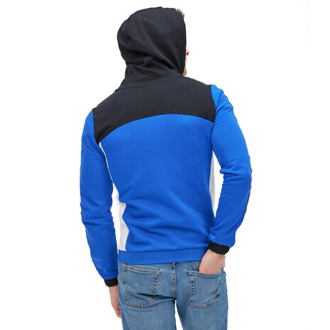 Paddock Blue hoodie voor heren