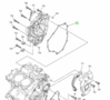 Yamaha pakking koppelingsdeksel 1WS-15461-00