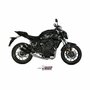 MIVV Uitlaatsysteem Delta Race High Level Black RVS MT-07 (2014 - )